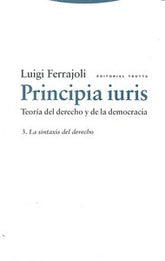 PRINCIPIA IURIS 3 SINTAXIS DEL DERECHO - 9788498791785